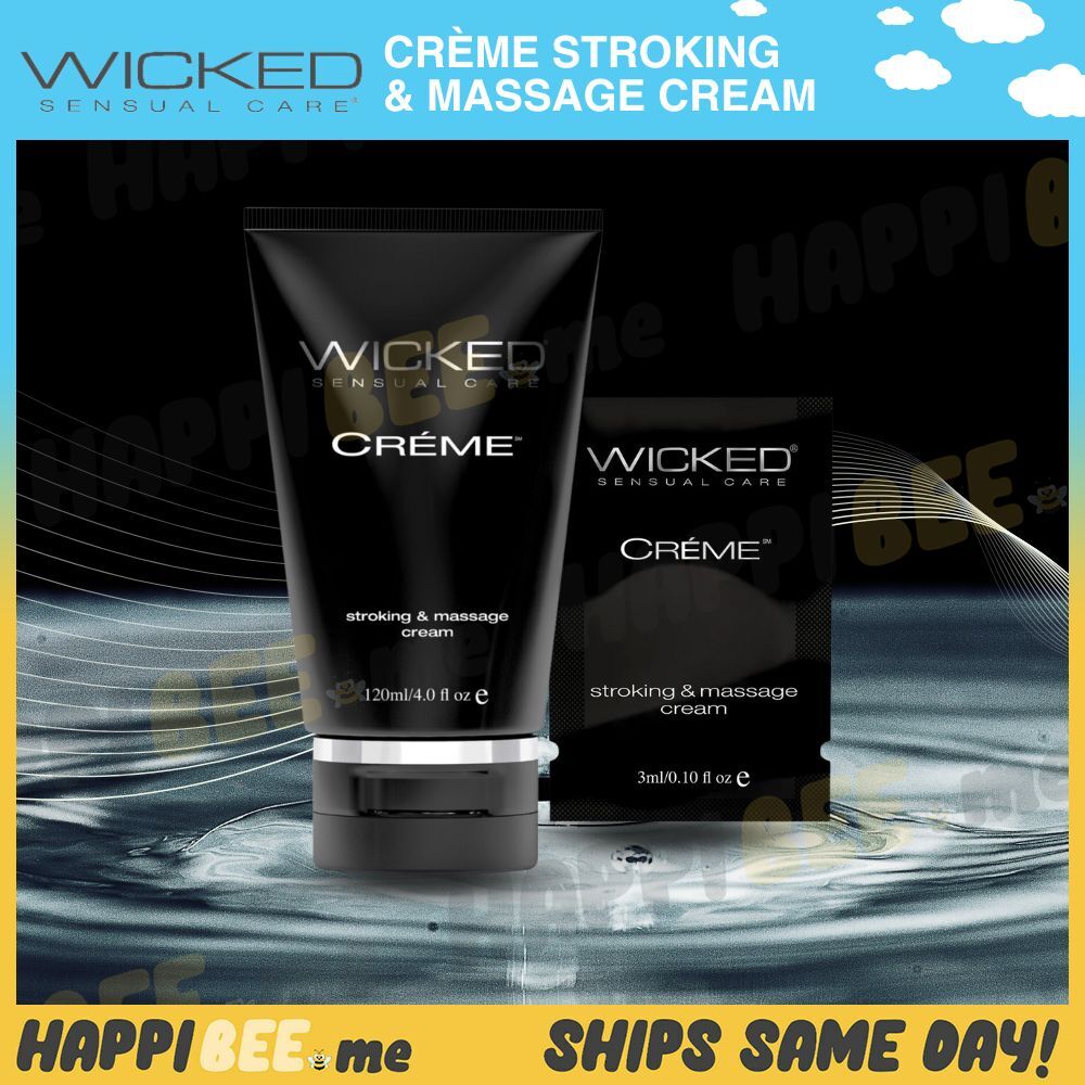 Wicked Creme Masturbation Cream🍯Male Cum Jack Off Massage Oil Lotion Lubricant