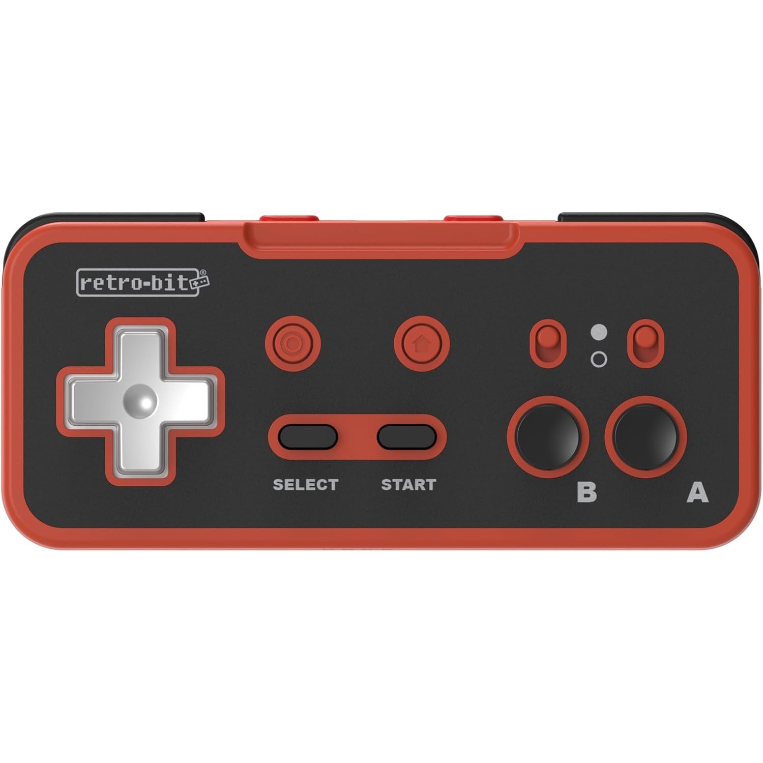 Retro-Bit Origin 8 Wireless Controller for NES, PC/Windows, Switch - Black/Red