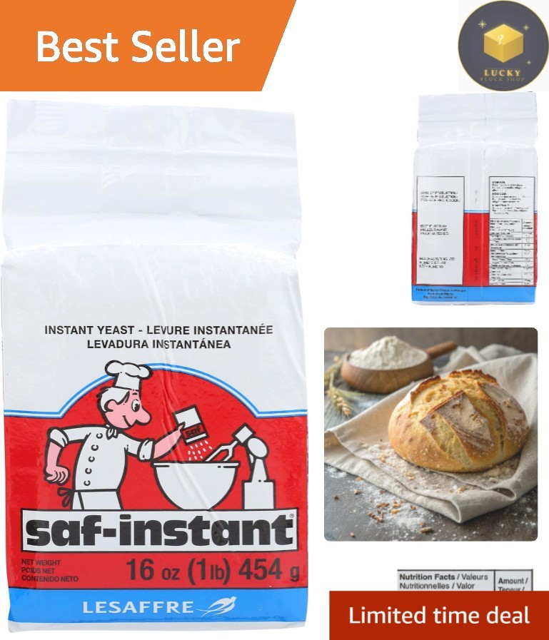 1 Pound  Instant Yeast - Quick and Reliable Baking Solution