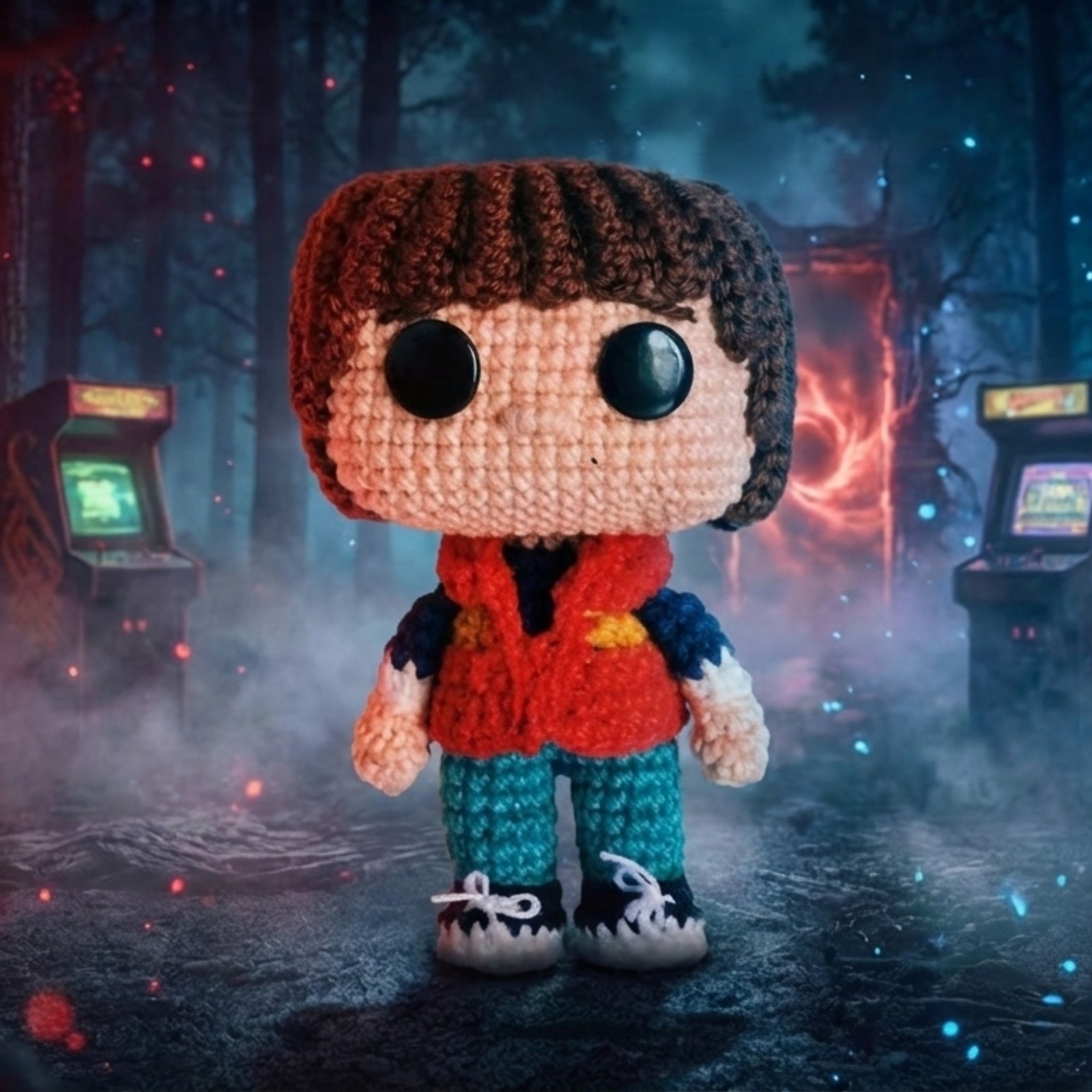 Stranger Things Crochet Pattern 7-in-1 Bundle | Digital PDF Amigurumi | English