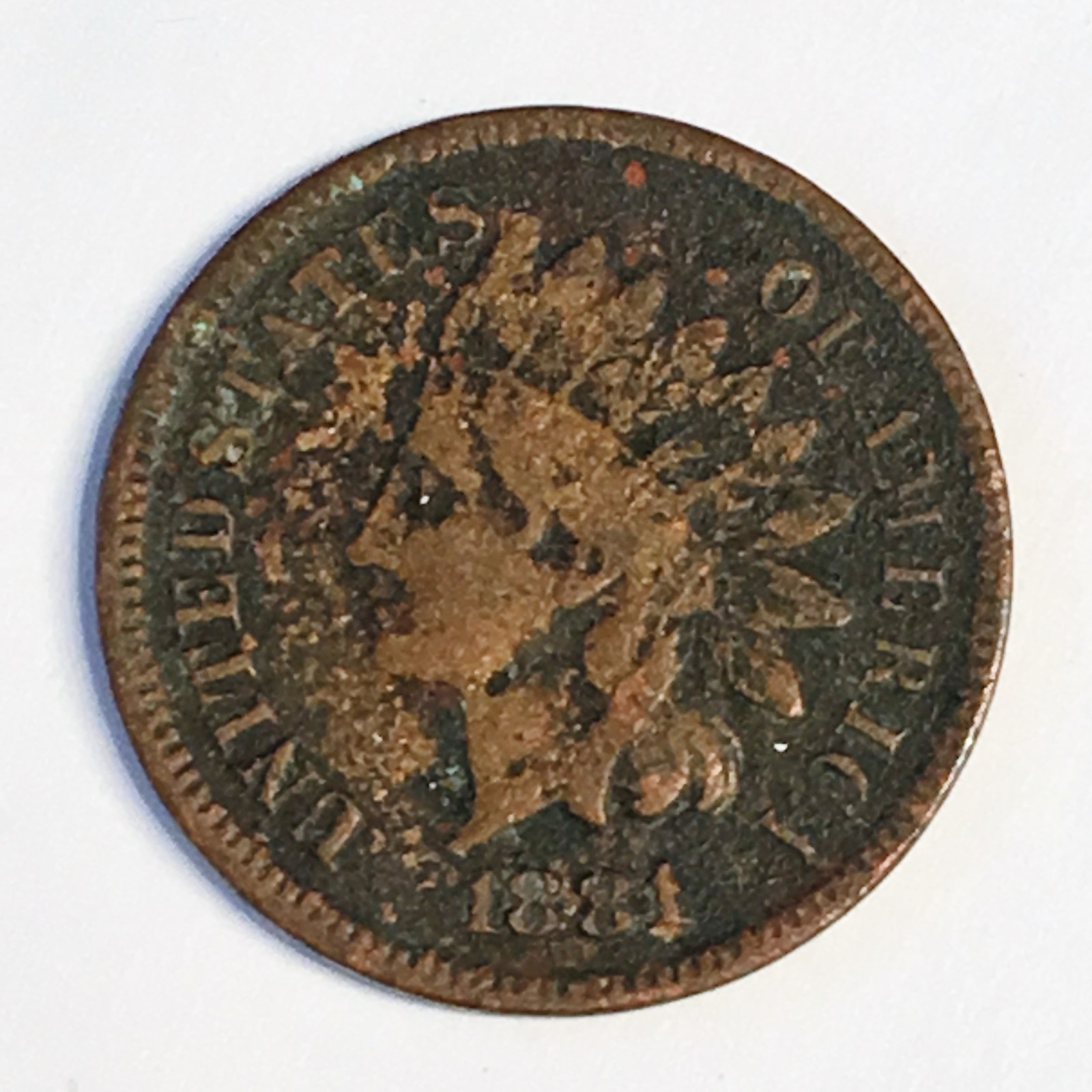 1881 Indian Cent - High Quality Scans #C626