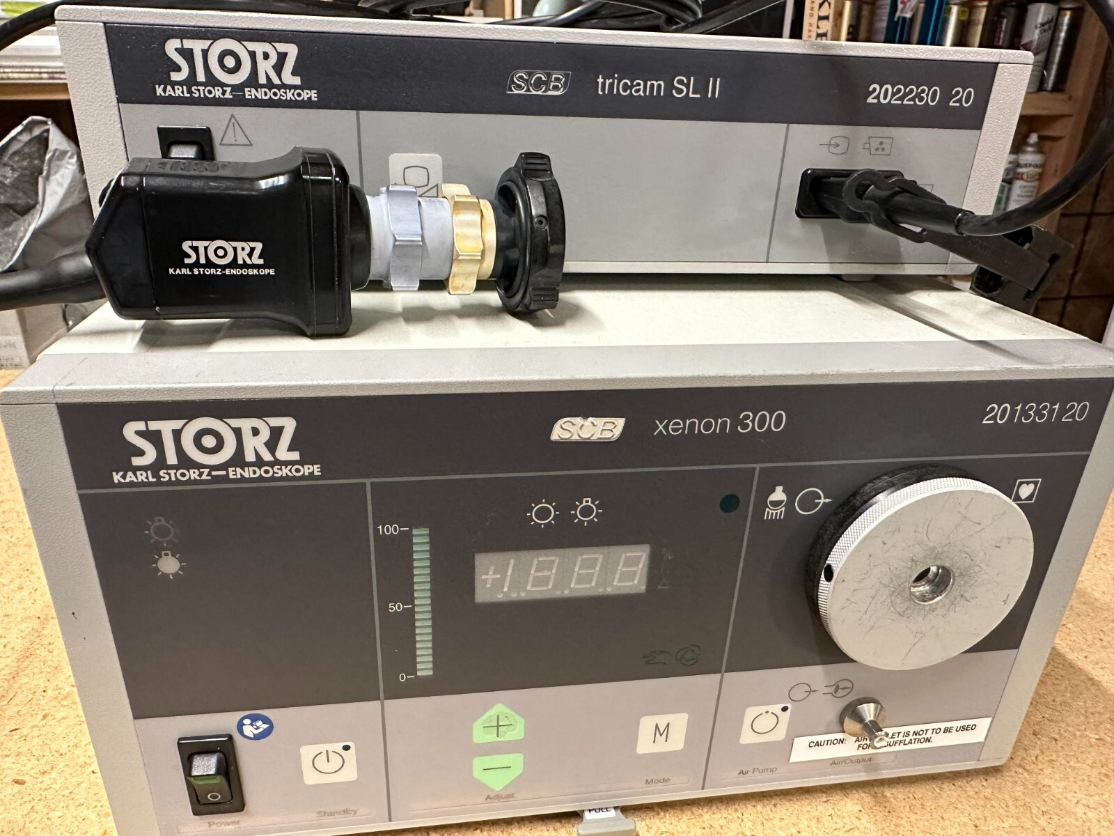 Storz Tricam SL II 222000 20 + Xenon 300 Light Source + Camera
