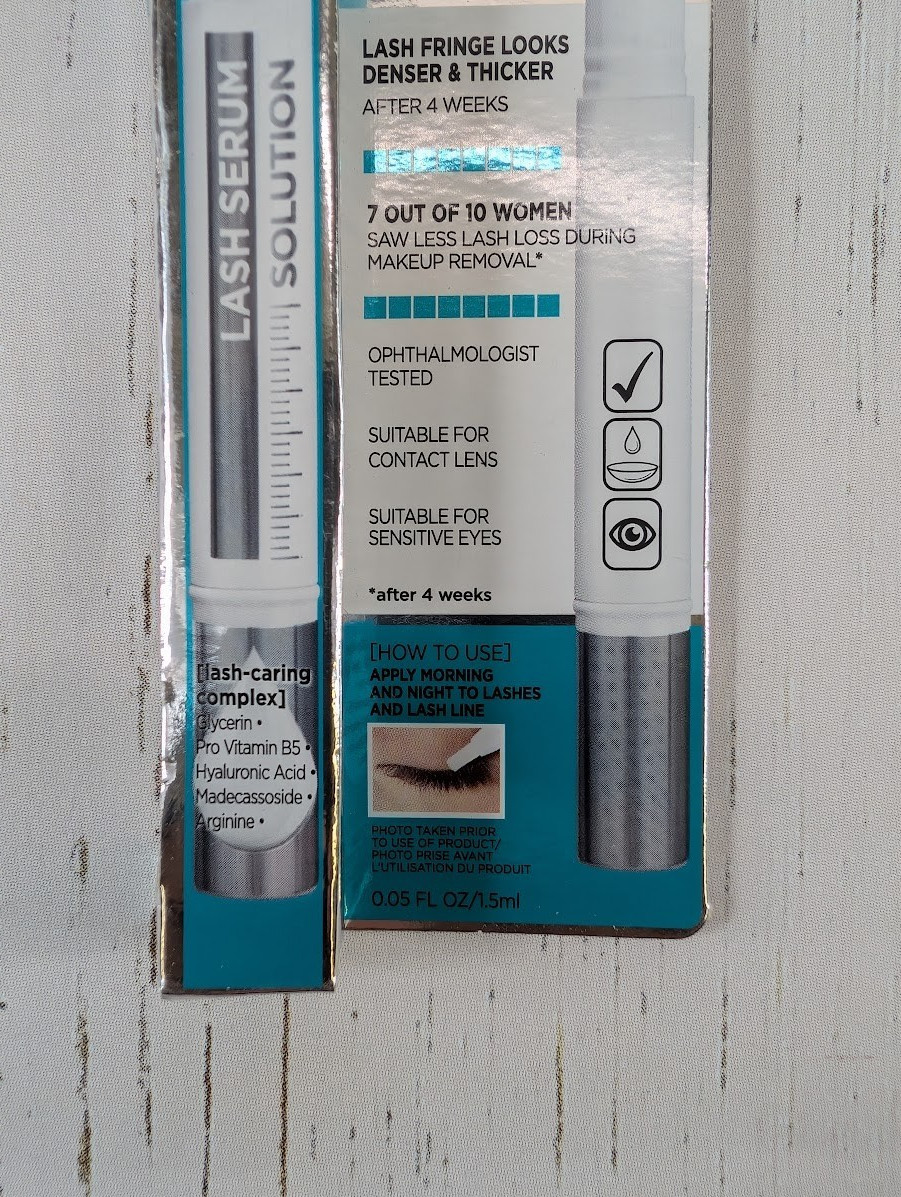 L'Oreal Paris Eyelash Serum Solution With Lash Caring Complex