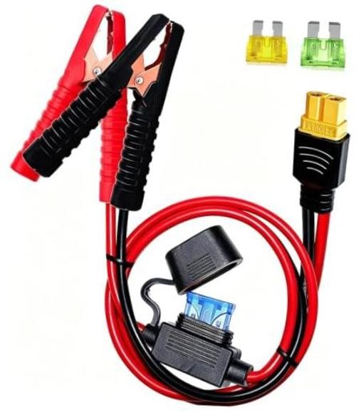 10AWG Alligator Clips,XT60 Quick Release Adapter to 10AWG Clip to XT60
