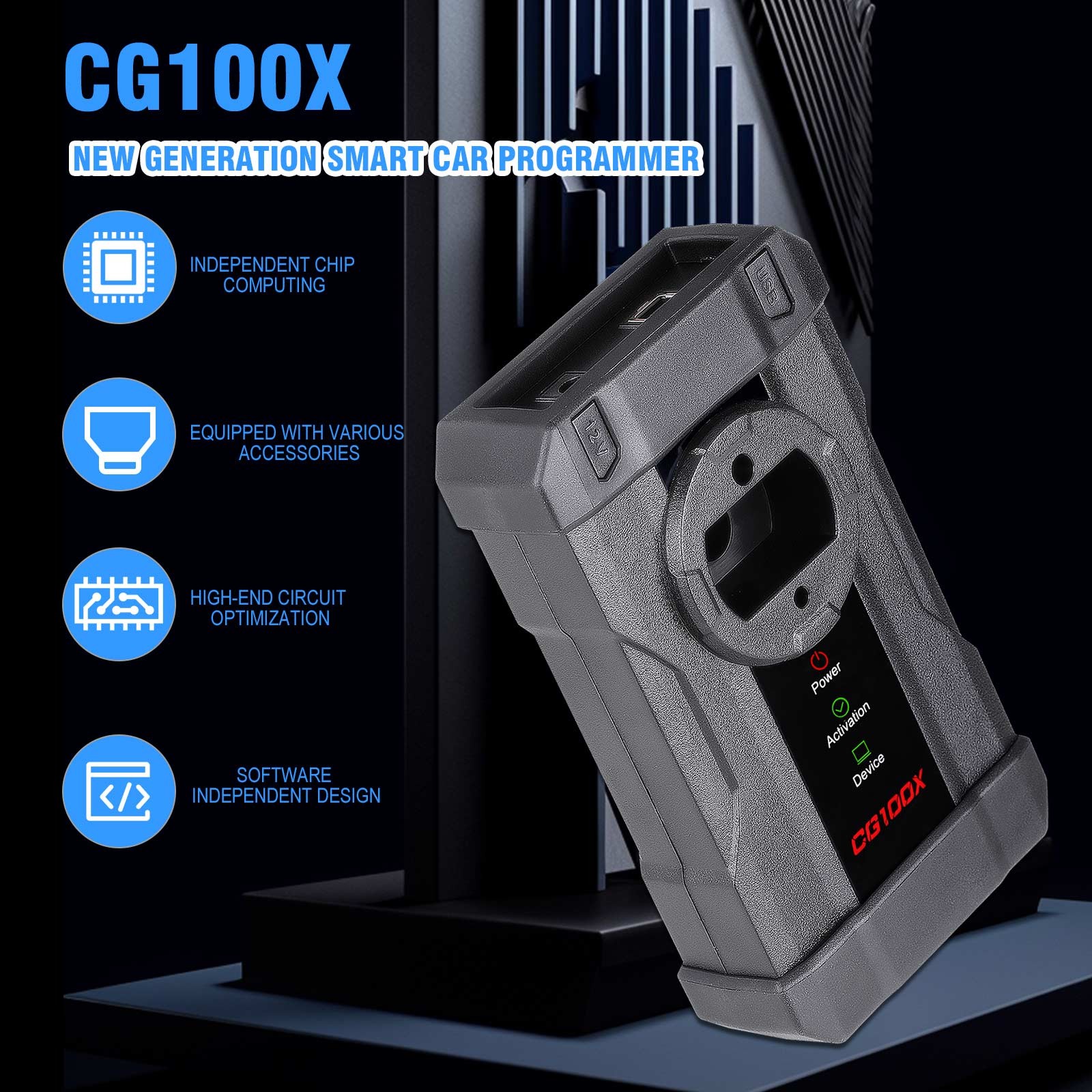 CGDI CG100X New Generation Programmer for Reset Mile-age and Chip Reading US