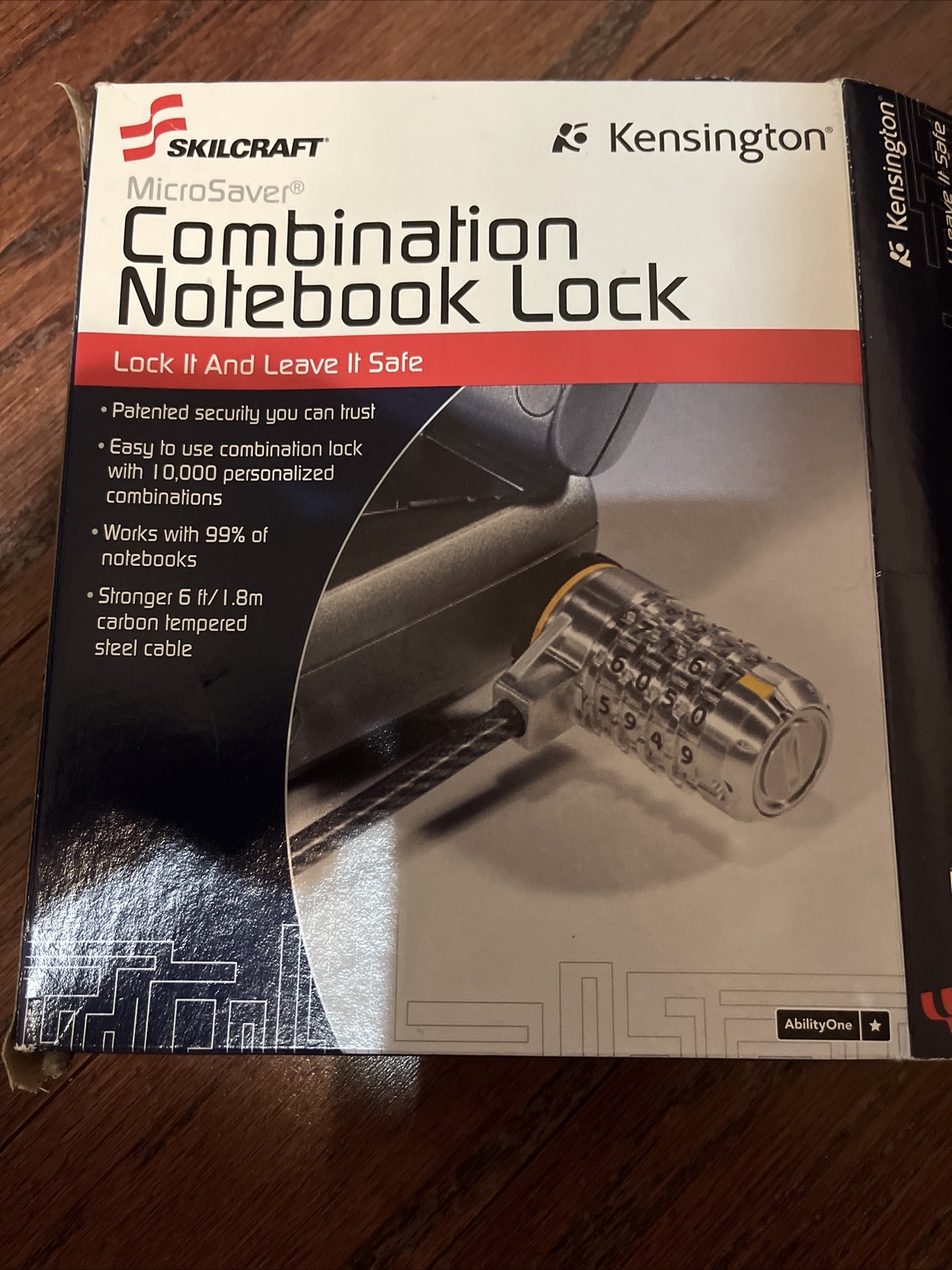 Skilcraft Combination Notebook Lock