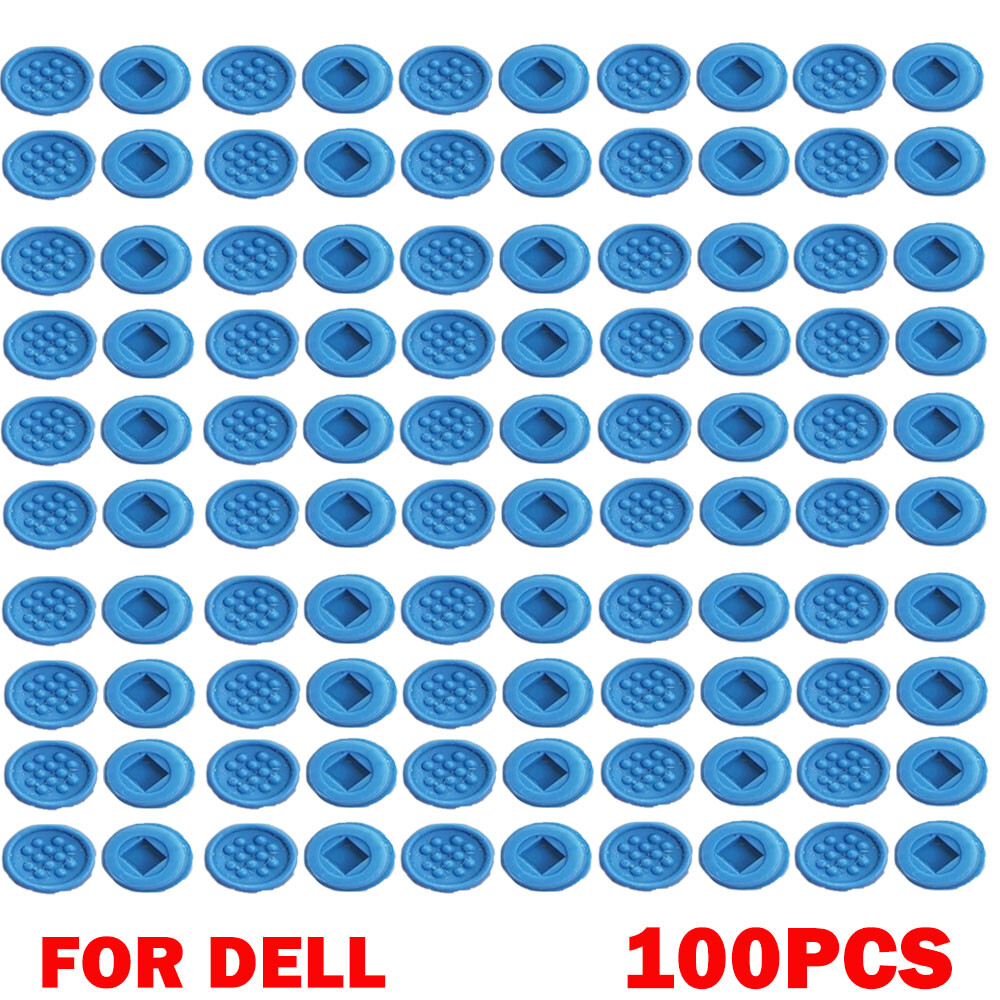 100Pcs 3mmx 3mm Track Point Cap Mouse Pointer Soft Rim For DELL E6400 E6410 USA