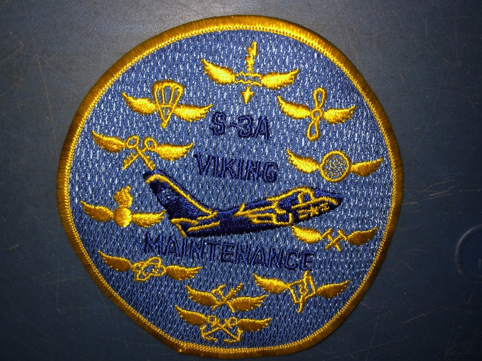 US Navy S-3A VIKING Aircraft Maintenance Patch