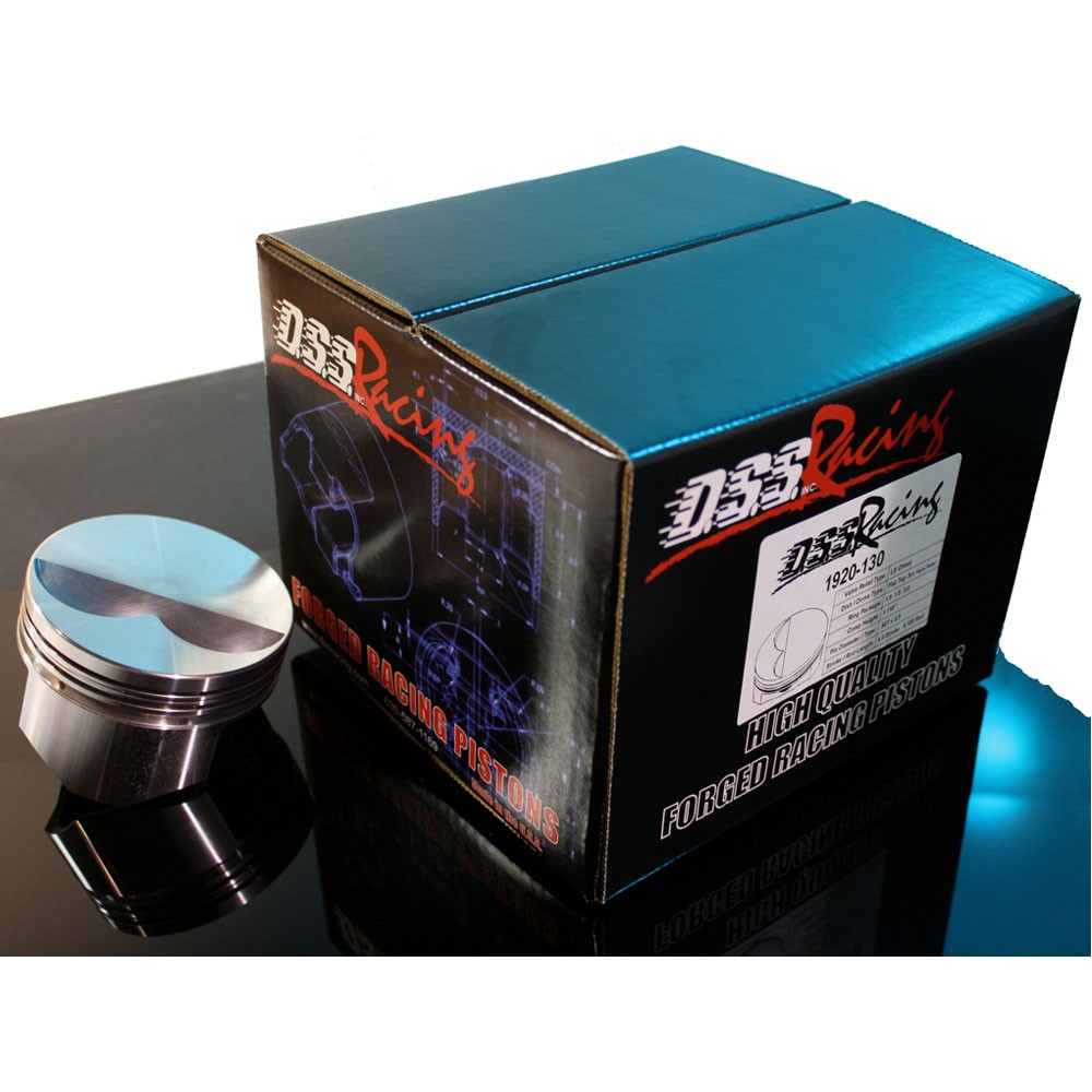 DSS Piston Set 1823-4065; SX-Series 4.065" Bore -15cc Dish for Chevy LS2