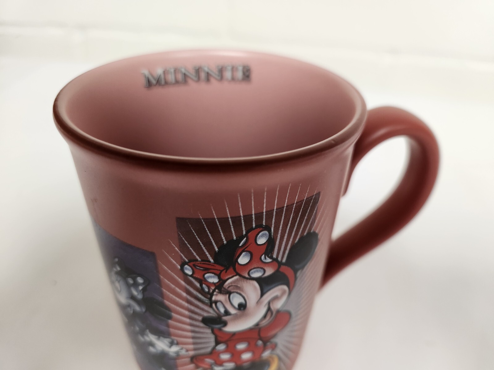 MINNIE MOUSE 14 OZ PINK TEA/COFFEE MUG