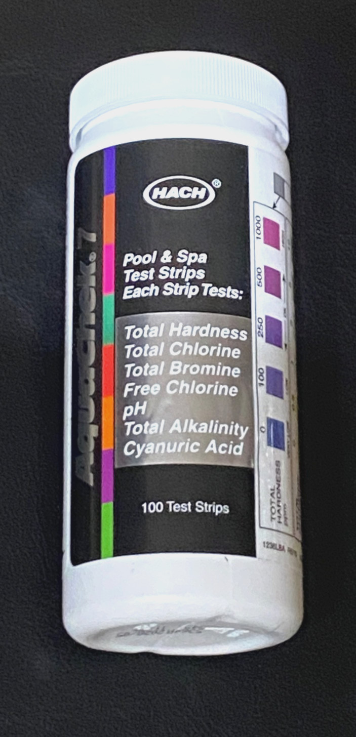 AquaChek Silver 7 in 1 Chlorine Test Strips 551236 7-Way Pool Water Testing