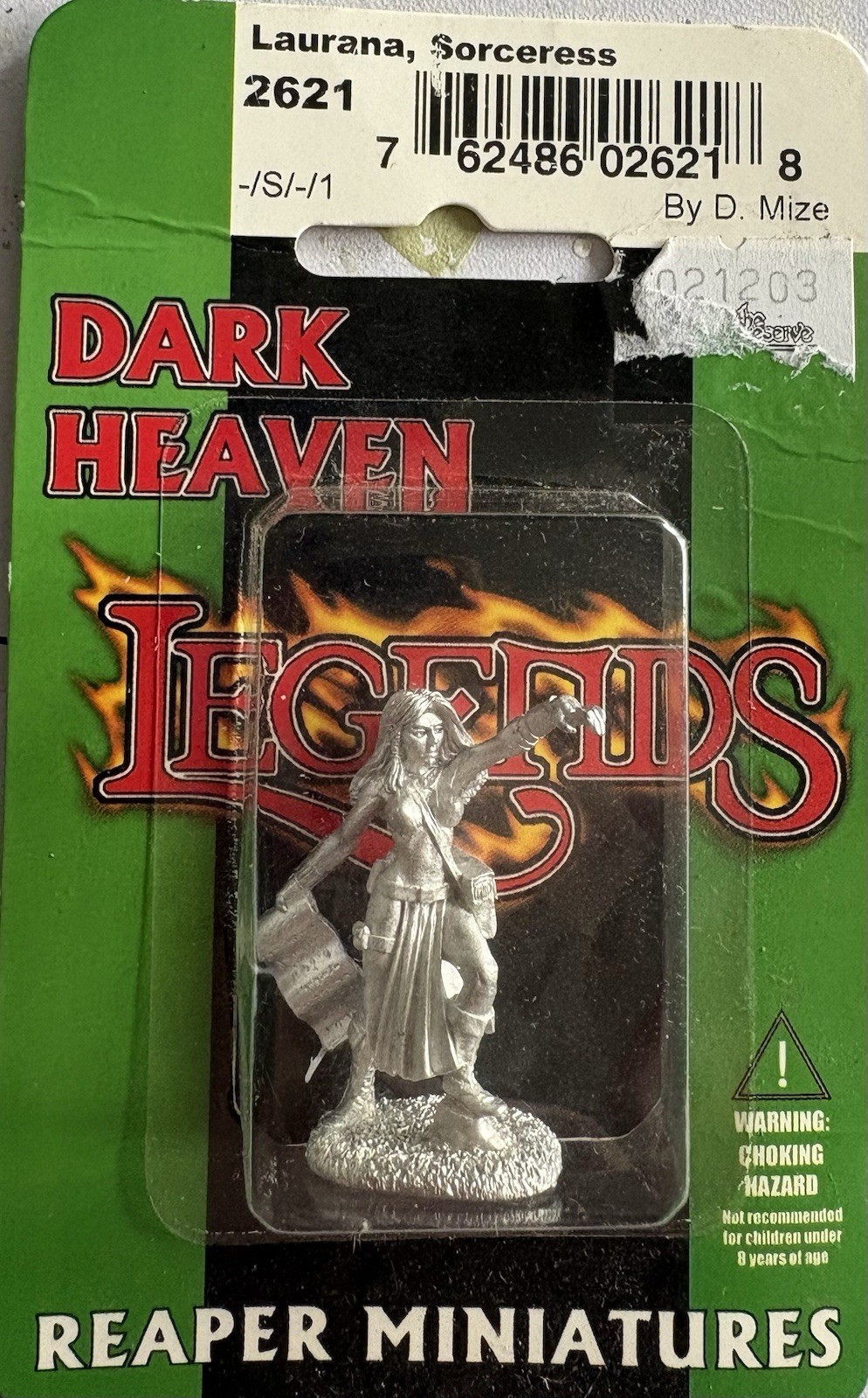 Laurana, Sorceress Dark Heaven Legends 2621 NIB