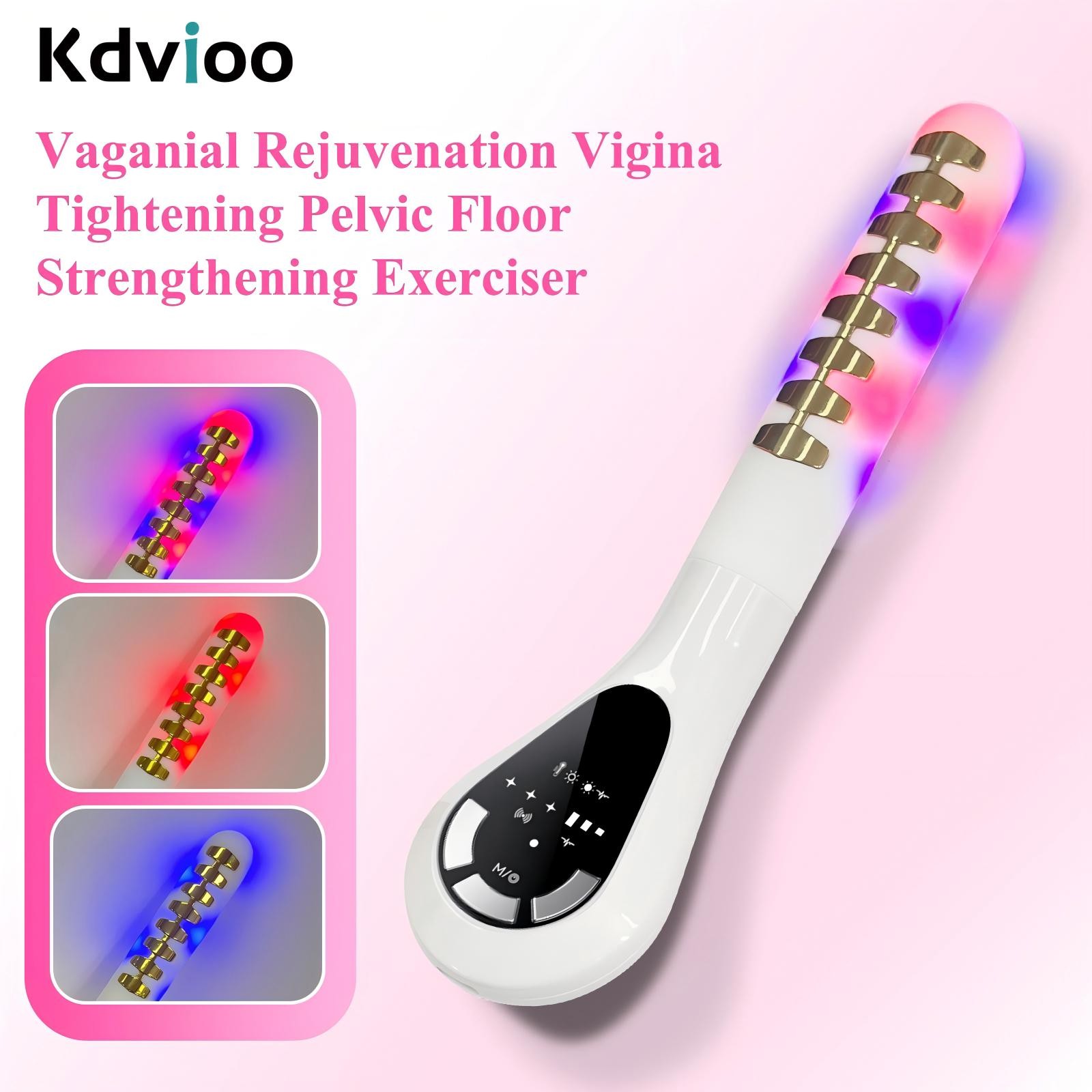 Female Vaginal Tightening Device Red Blue Light Therapy For Pelvic Rejuvenation