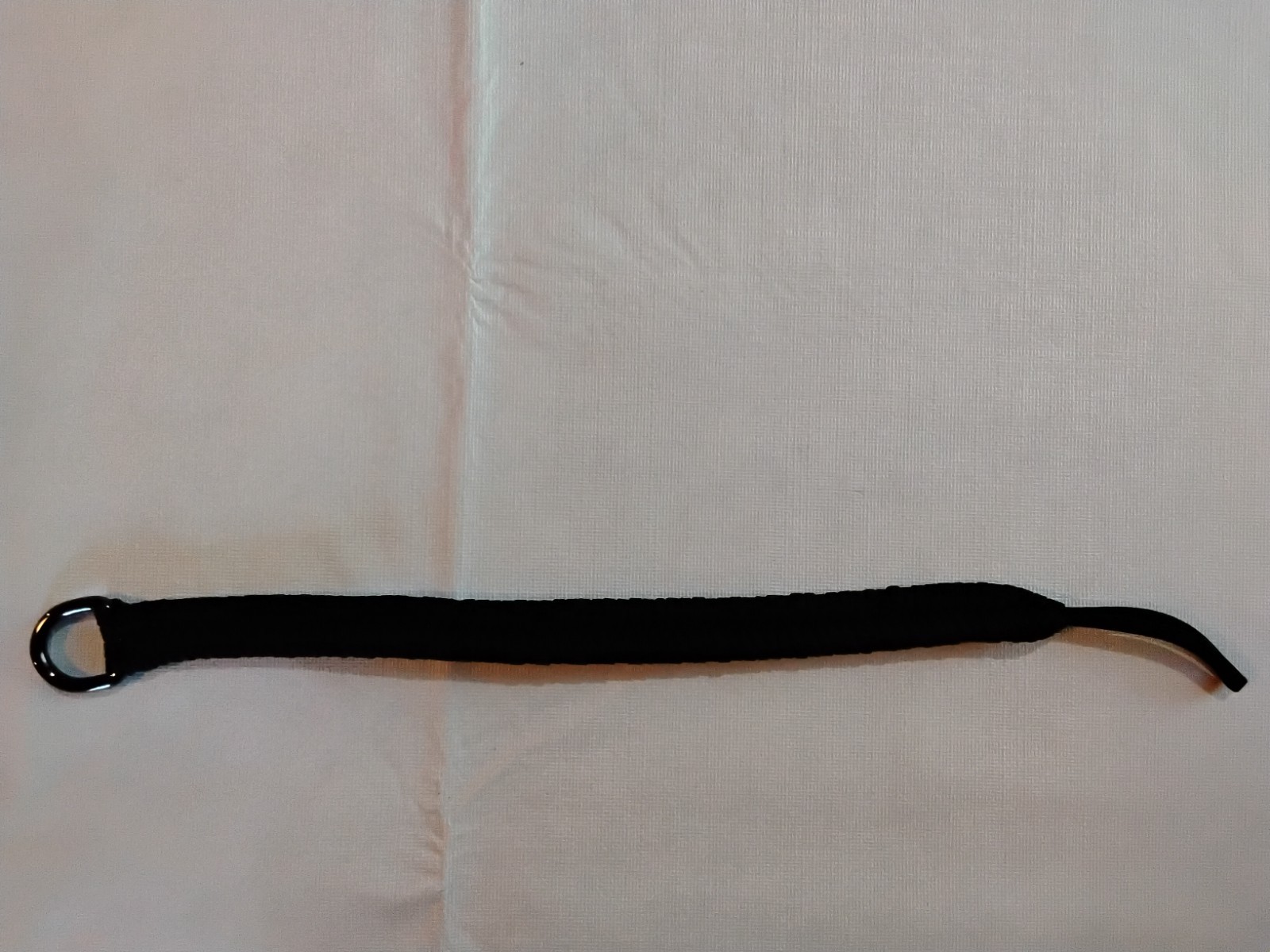 Braided Nylon Camera neck Strap Black - heavy duty-ajustable
