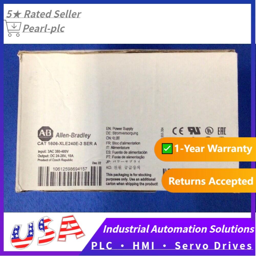 Allen Bradley 1606-XLE240E-3 Power Supply Brand New in Box US Free Tax