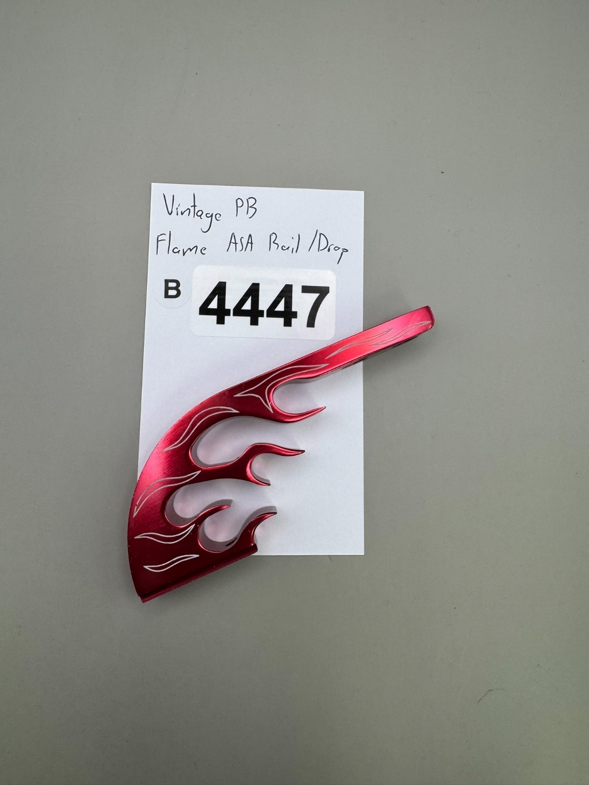 Vintage PB Flame ASA Rail/Drop-Red
