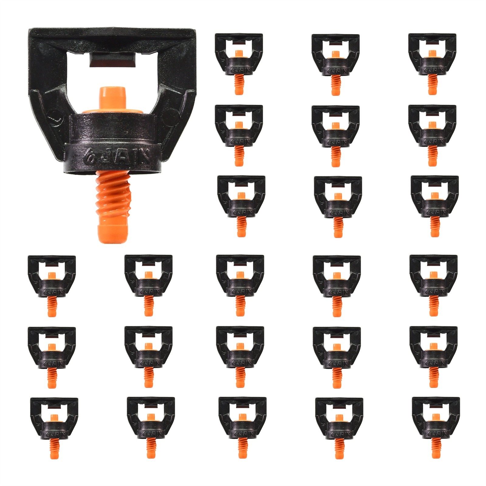 25 Jain Irrigation Micro Sprinkler Wrap around Pattern 13–18ft ft Wet Area C-35