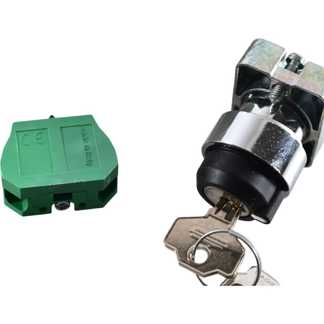 NEW Automation Direct GCX1430 22mm 2-Position Key Selector Switch Spring Return