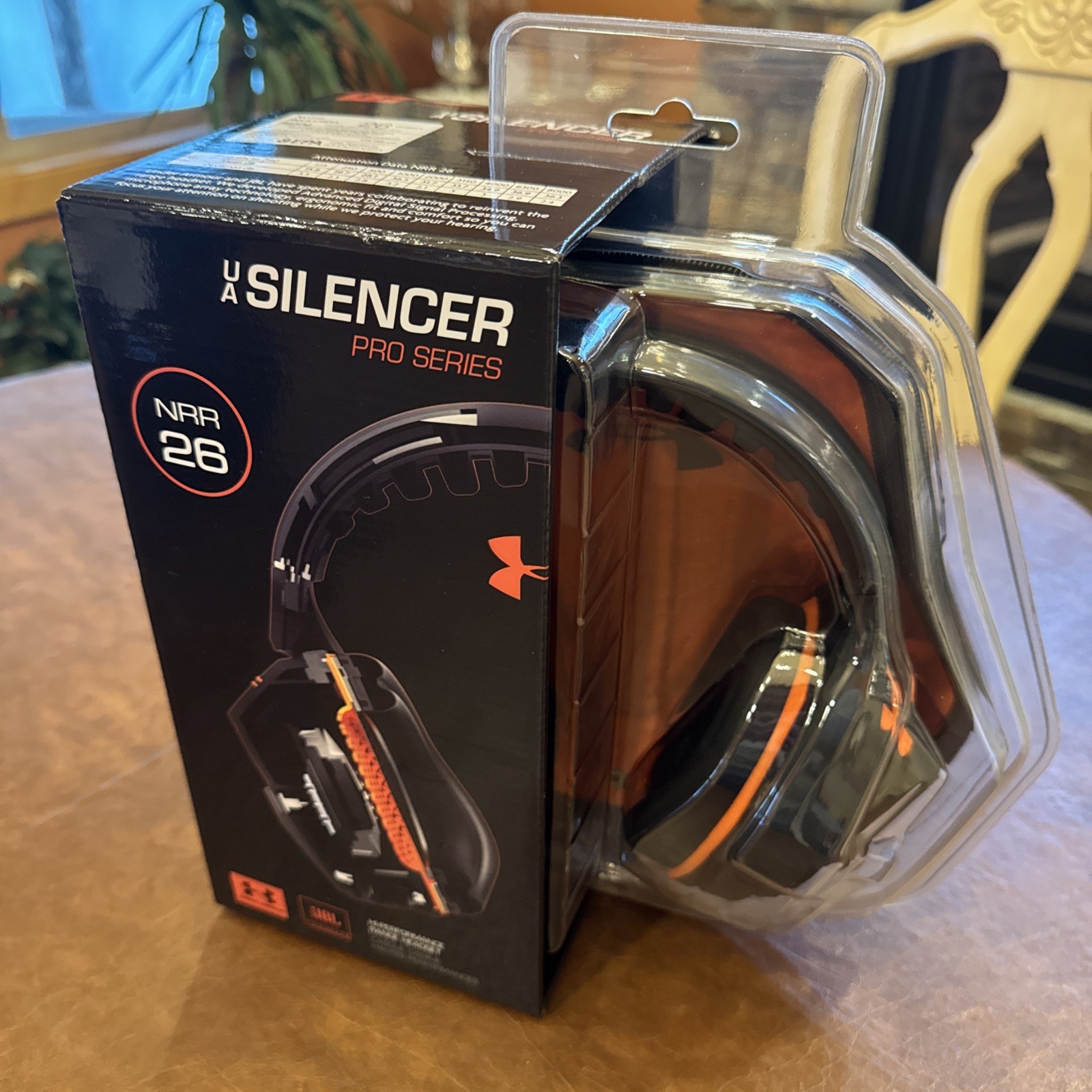 Under Armour JBL Silencer Pro Series Range Earmuffs Shooting Noise Cancellation
