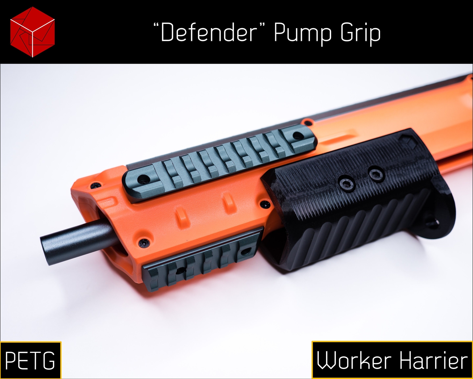Defender Pump Grip (PETG) for Worker Harrier
