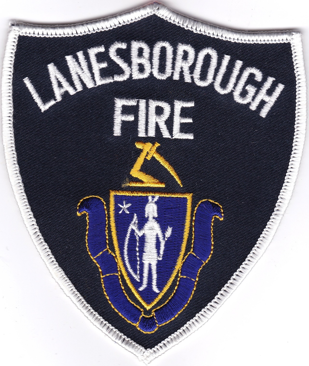 Lanesborough Fire Department Firefighter Patch NEW