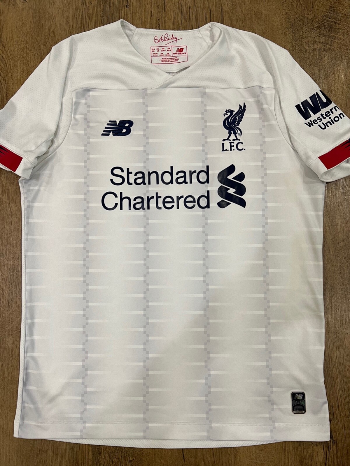 New Balance Liverpool Football Club 2019/2020 Away Shirt Size YXL