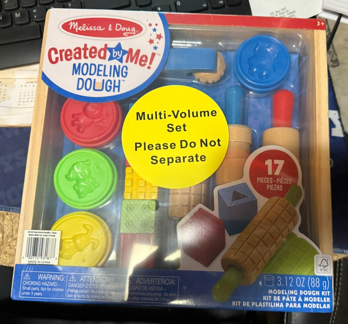 Melissa and Doug--Created by Me --- Modeling Dough Kit