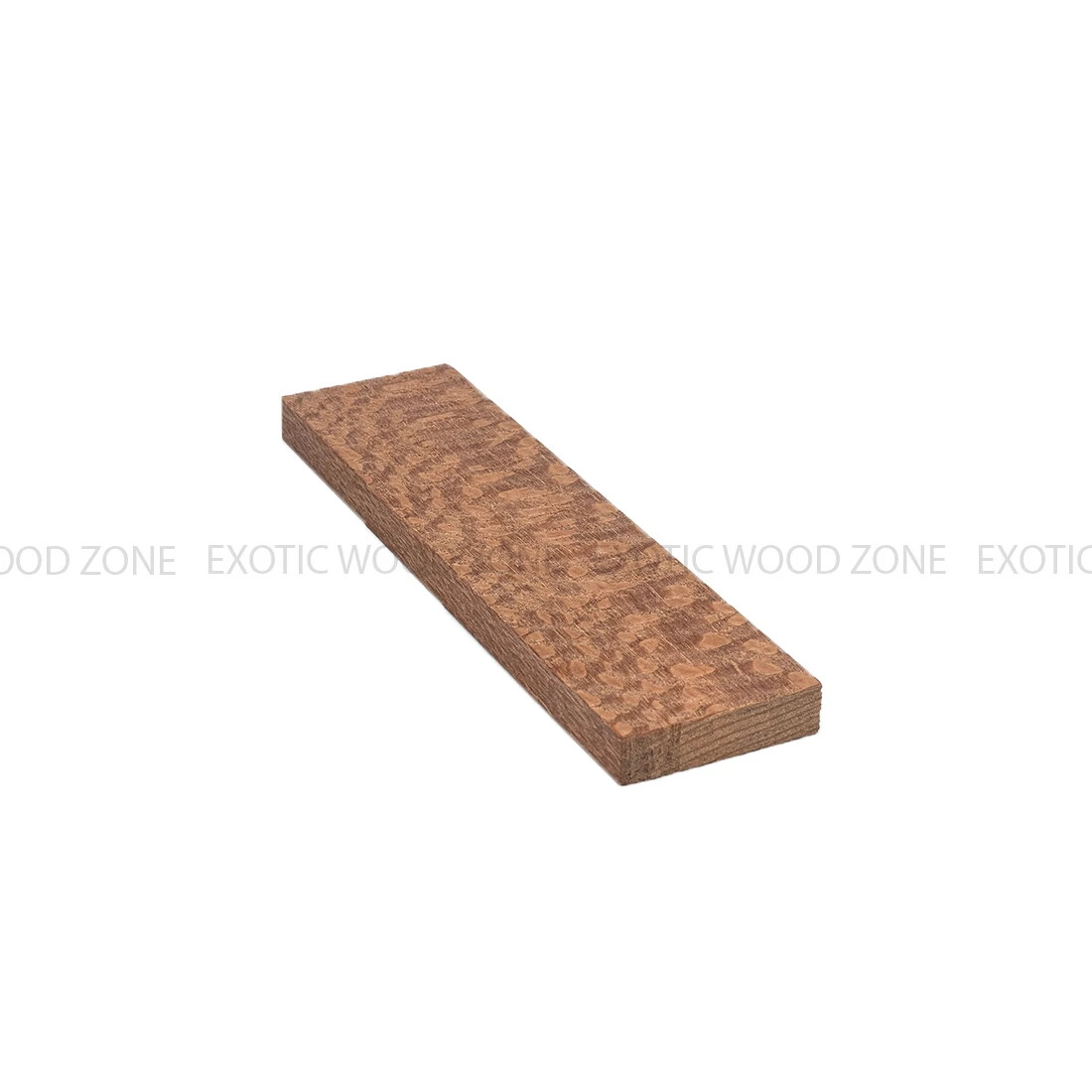Leopardwood Guitar Bridge Blank - Acoustic/Electric Tonewood - Free US Shipping