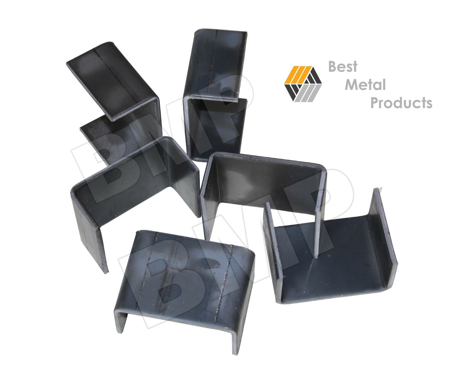 (6) Utility Heavy Duty Stake Steel Truck Trailer Pockets Weld-On 1000103