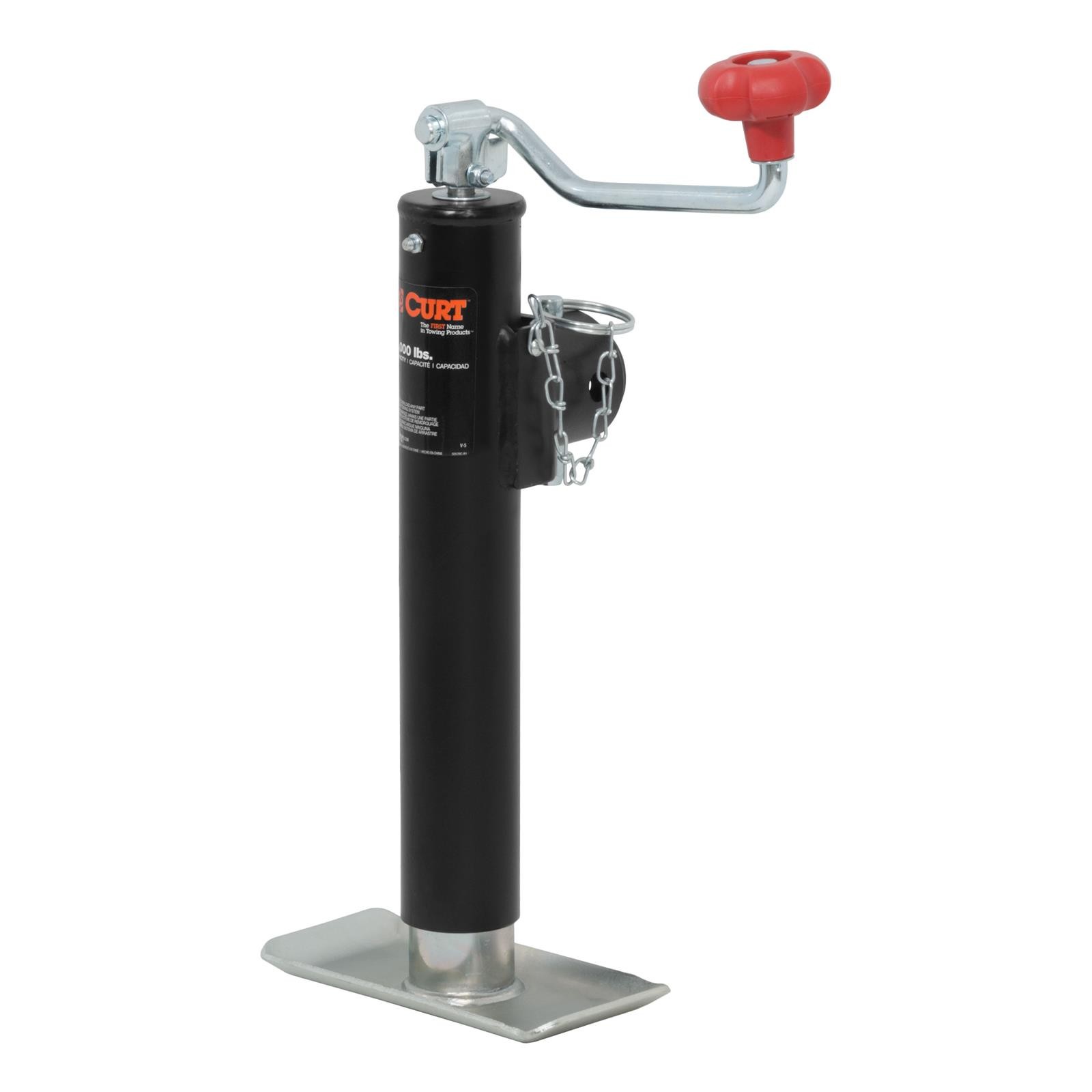 CURT Manufacturing Pipe Mount Swivel Jack 28320