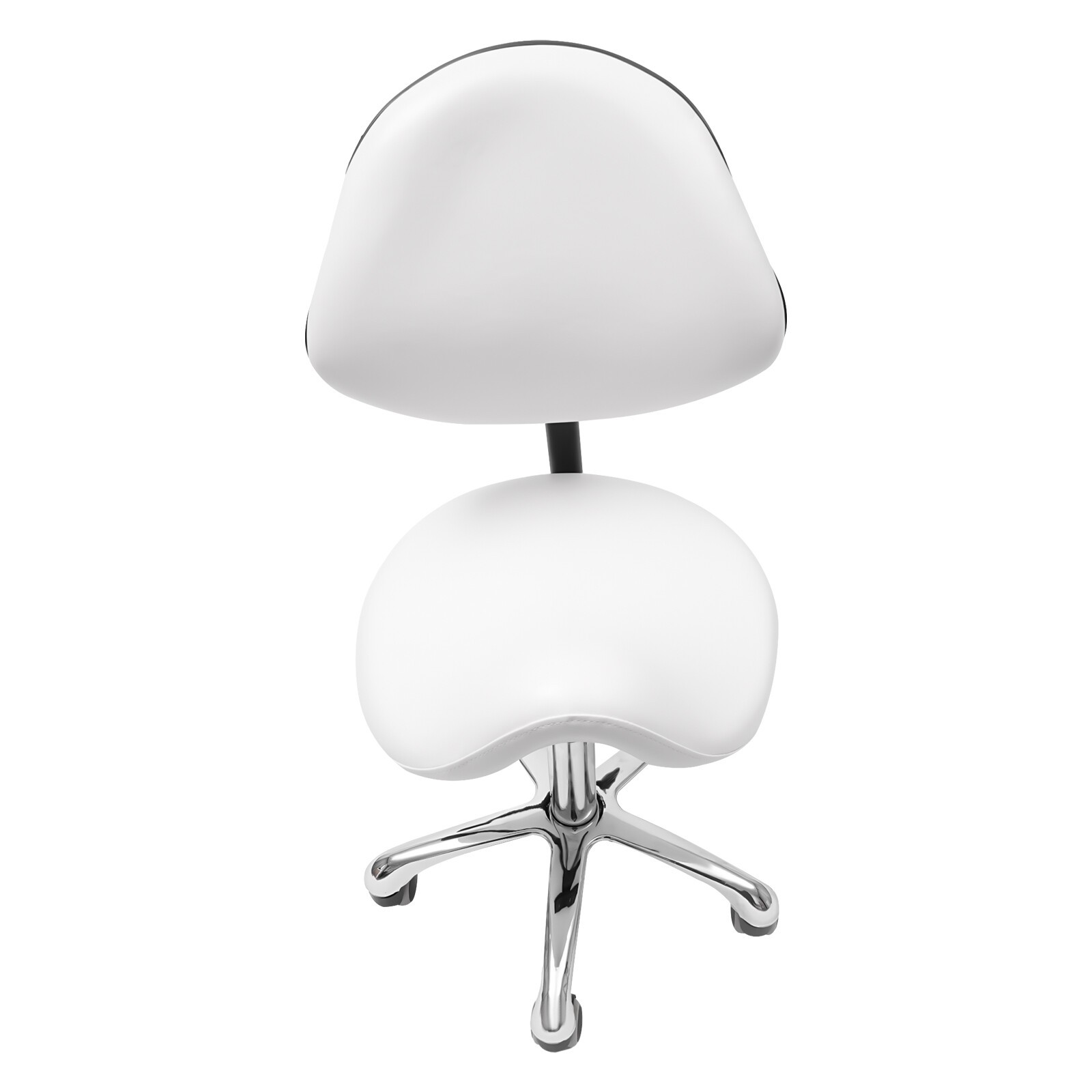 Ergolution Ergonomic Saddle Stool W/ Backrest -Work Stool,Office Stool-Seat