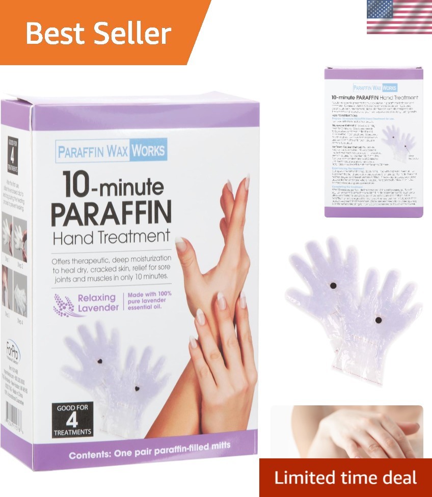 10-Minute Paraffin Hand Treatment, Relaxing Lavender, Spa and Home Treatment ...