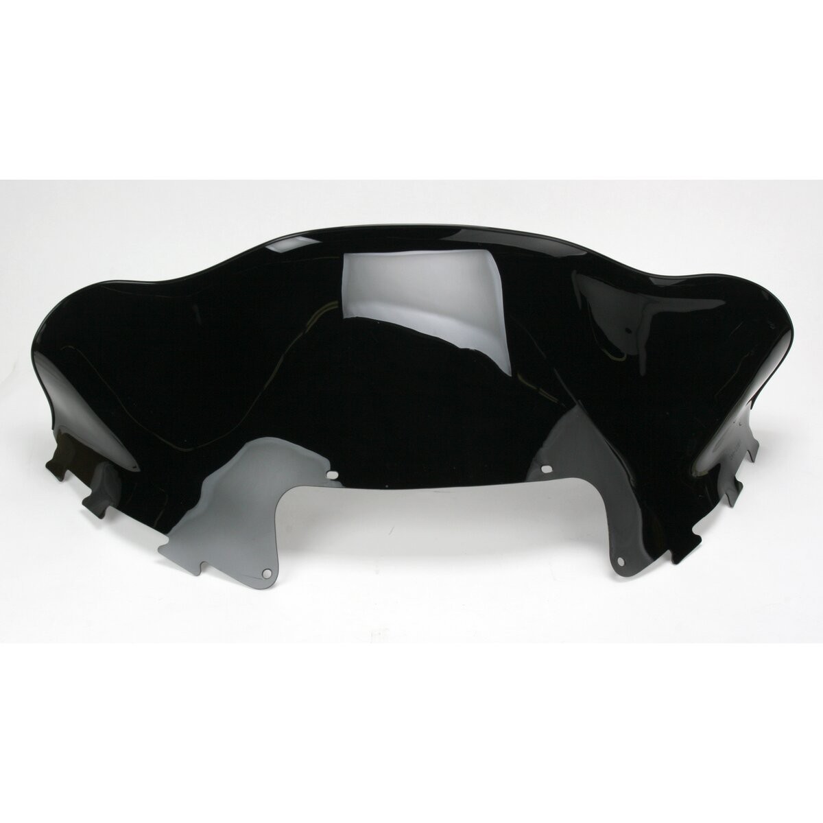 Sno-Stuff 12 1/2 in. Low-Cut Gloss Black Windshield - 479-111-50