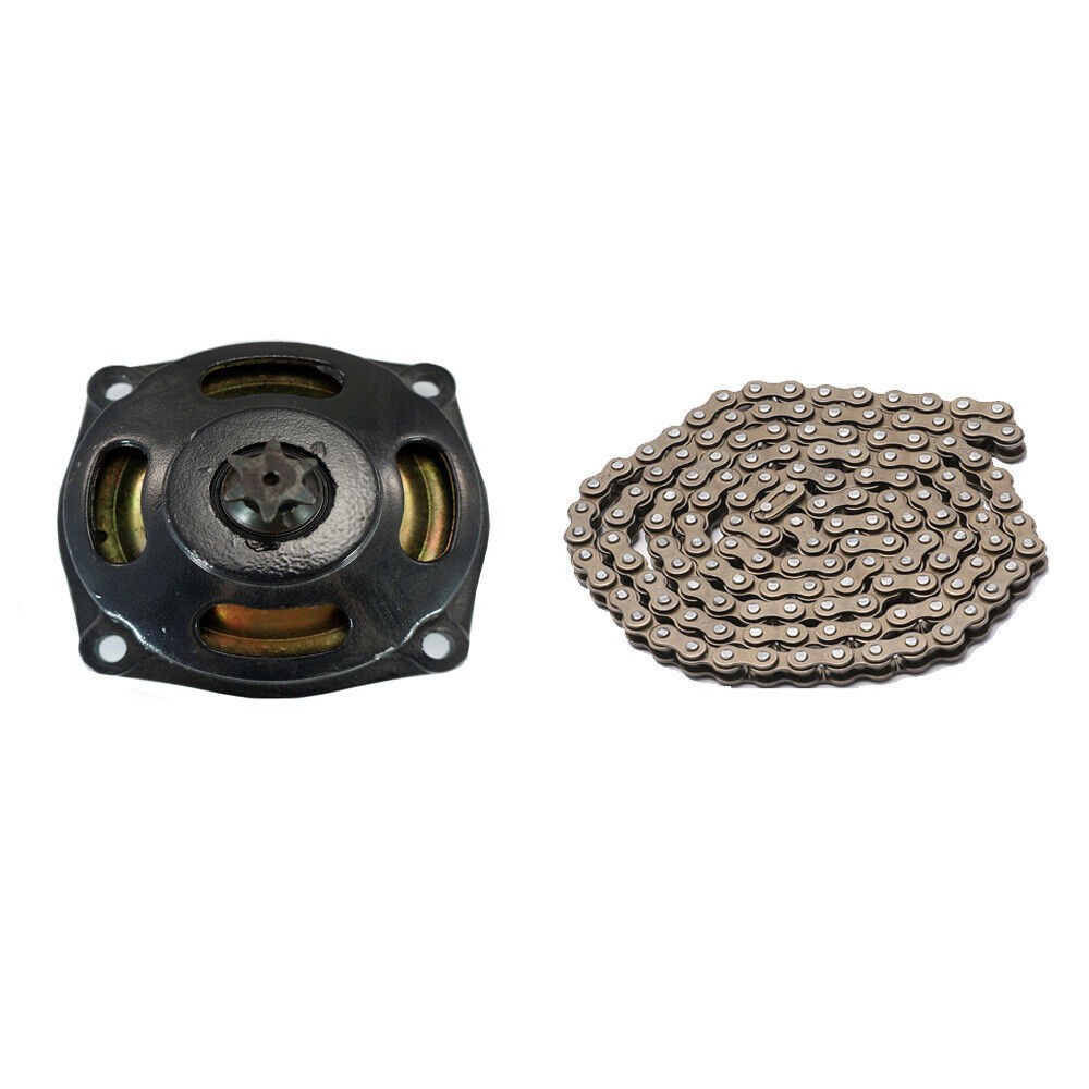 7T Gear Box Clutch Drum Bell Housing 25H Chain Ft 47cc 49cc Mini Pocket Bike ATV