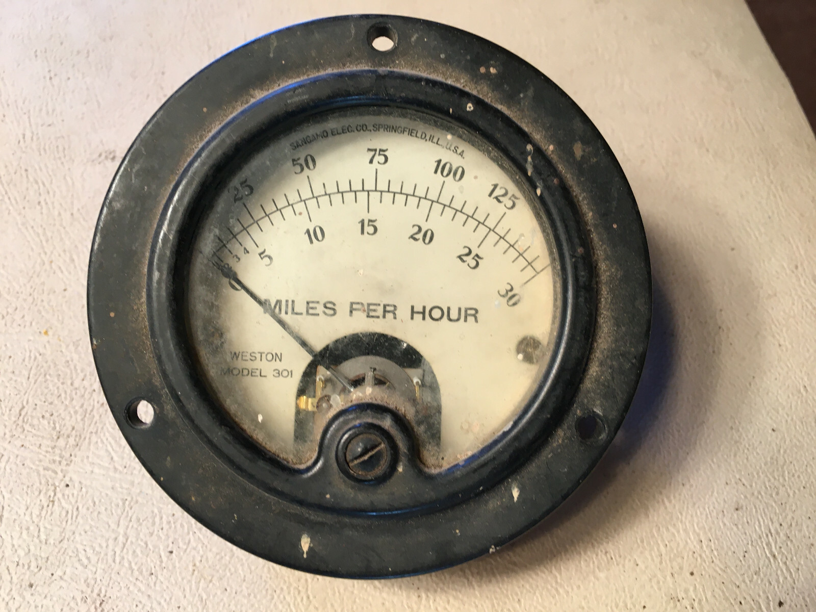 Weston Model 301 Miles Per Hour Meter