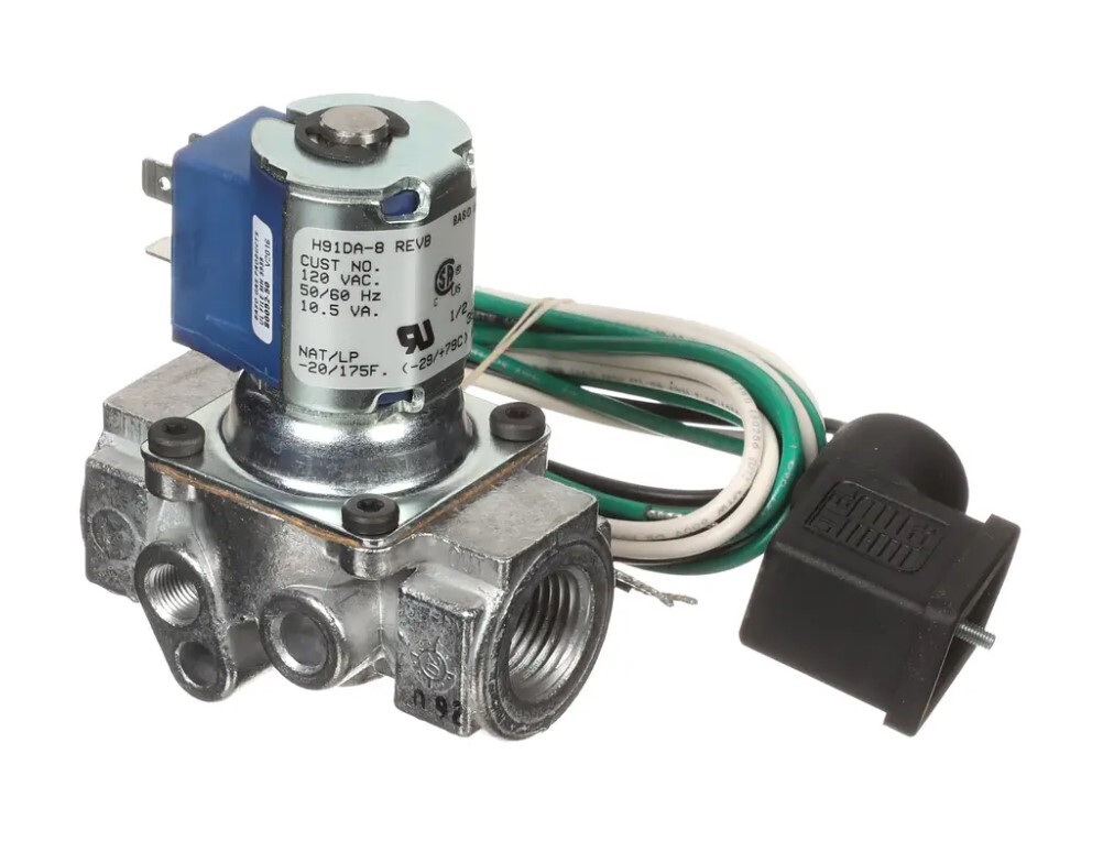 Middleby Marshall 28091-0017  NAT and LP Solenoid Valve New Style H91DA-8D