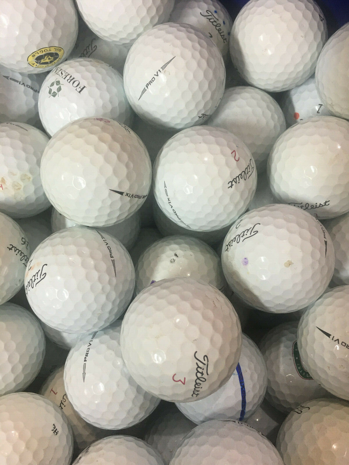 Titleist Pro V1/ Pro V1x...  100 Premium AAA Used Golf Balls