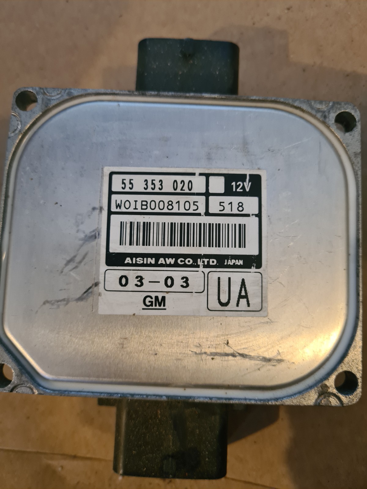 55353020 Vauxhall Gearbox transmission control ecu opel