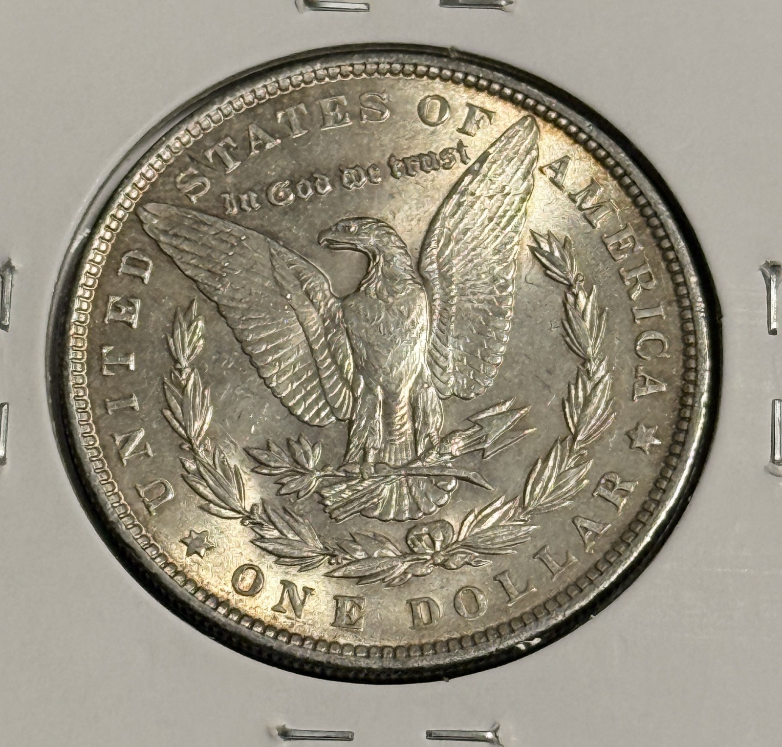 1886 Morgan Silver Dollar, Unc Details. (18944)