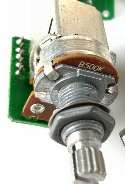 [2] Epiphone L2530 push/pull volume pots with 5 pin quick connector