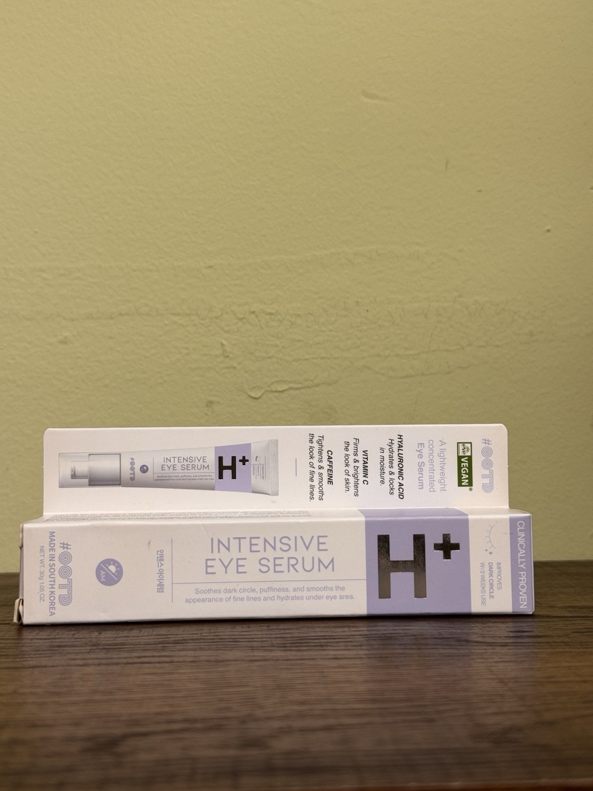 H+ Intensive Eye Serum Dark Circles Puffiness Fine Lines Hydrates 1 OZ