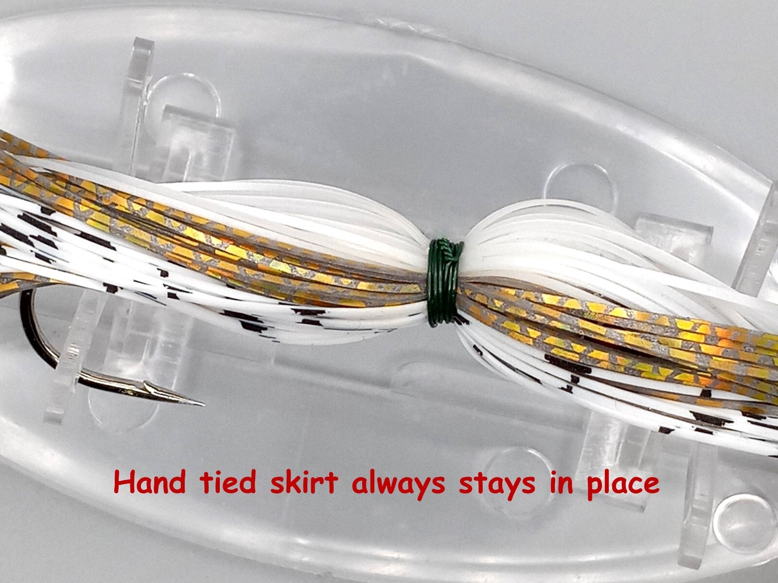 Custom Spinnerbait ~ Morning Dawn ~ 3/8 oz Double Willow