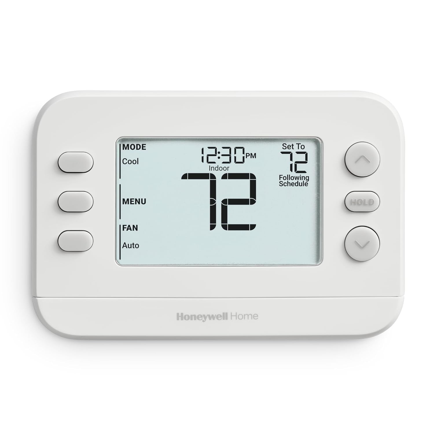 Honeywell Programmable Thermostat Heat Cool Single Stage 8000 Series Digital