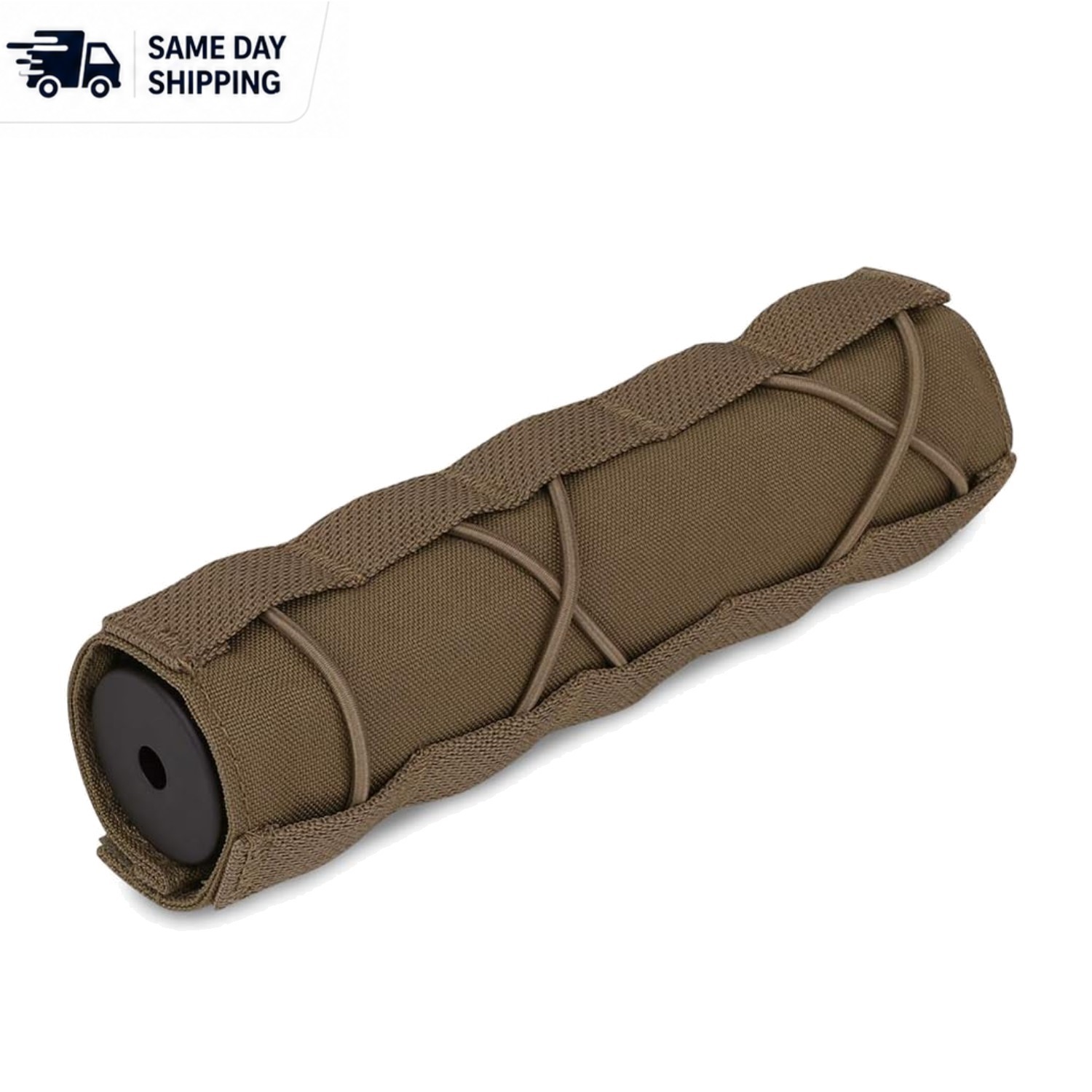 Durable 7" Tactical Suppressor Cover - Fits 1.3" to 1.5" Diameter Suppressors