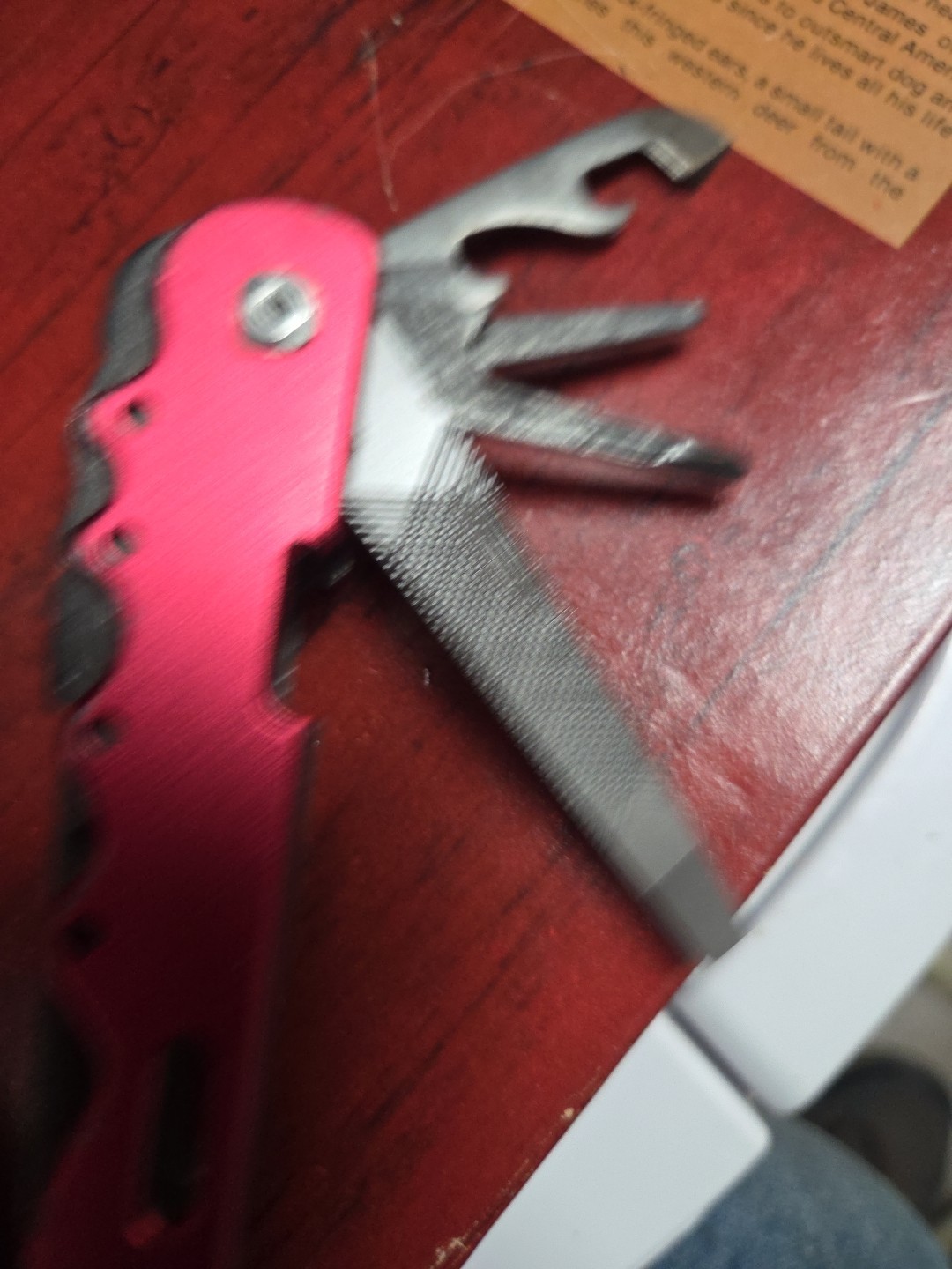 BC Basecamp Multi Mate Multi Tool 13 in 1 Stainless Steel Red BC7804 Multitool