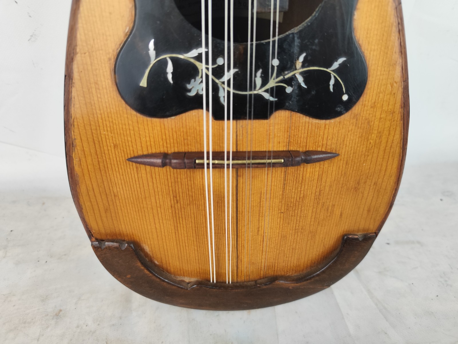 Mandolin 4/4 Raffaele Tieri Alievi dei Fratelli Vinaccia 1907 Naples 曼陀林 만돌린マ