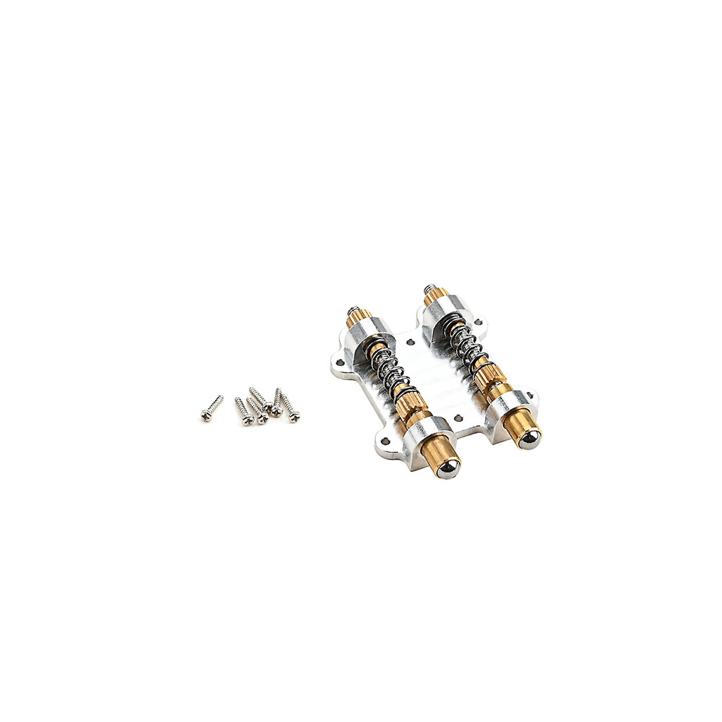 Brass Double Guitar Tremolo Bridge Stabilizer Stopper Arming Adjuster Sets US