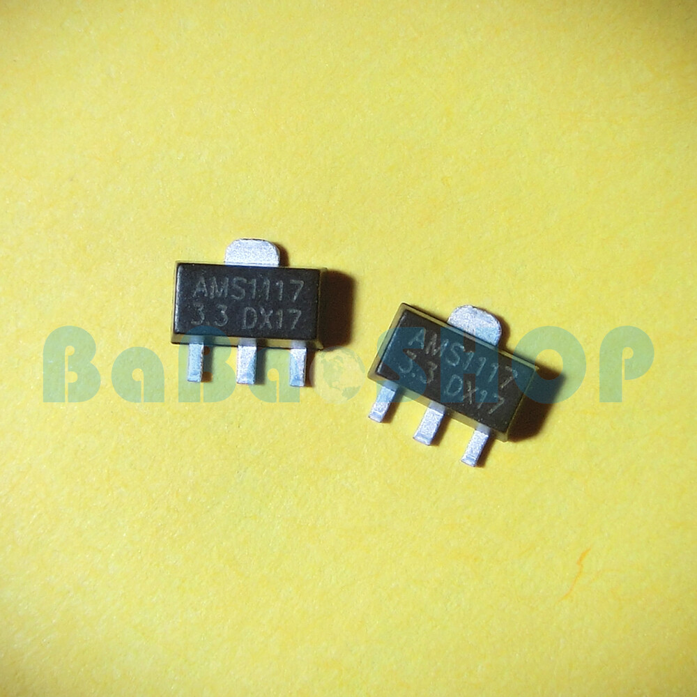 50pcs New AMS1117-3.3 LM1117 AMS1117 3.3V Voltage Regulator SOT-89
