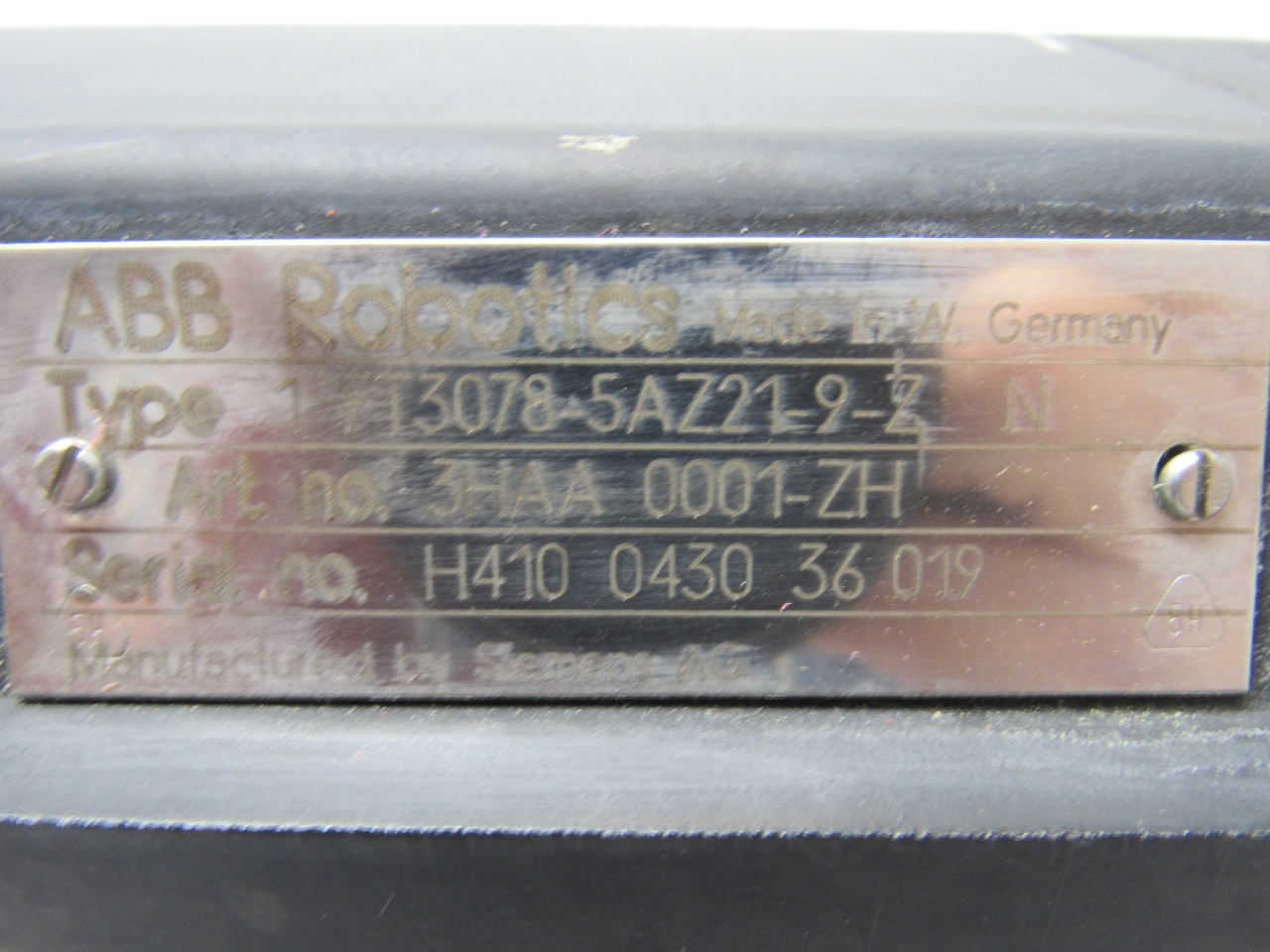 Siemens 1FT3078-5AZ21-9-Z Servo Motor
