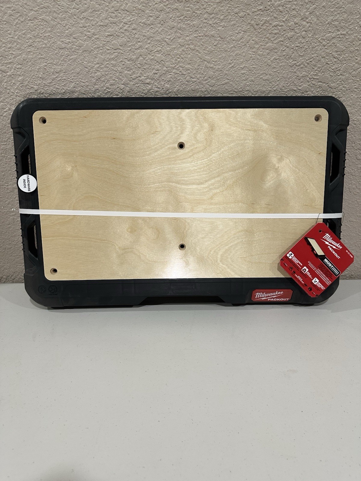 Milwaukee PACKOUT 48-22-8188 Work Top Impact Resistant Modular Wood New